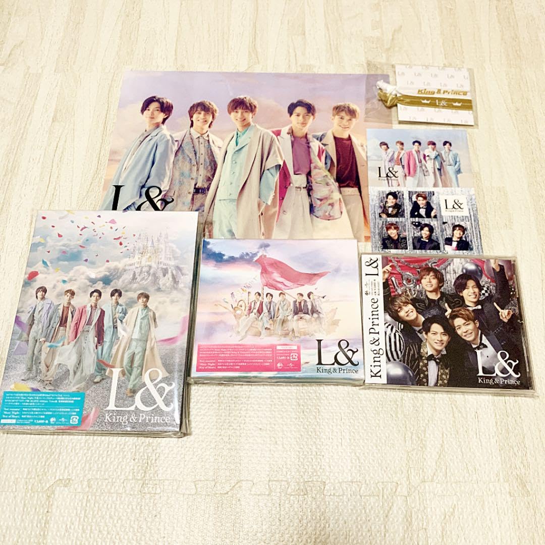 King & Princeの2ndアルバム L& Amazon.co.jp: L&(初回限定盤B) - King & Prince (DVD付): ミュージック